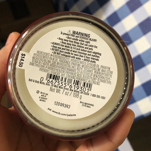 NWT Bath & Body Works Single Wick Candle SUGARED POMEGRANATE - Picture 4 of 4